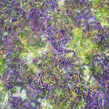 Premium Quality 100% Cotton Batik - 45" Wide - Purple & Green