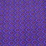 3 Meters Printed Scuba Jersey - 55" Wide - Purple