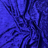 3 Metres Luxury Spandex Velvet 55" Wide (Royal)