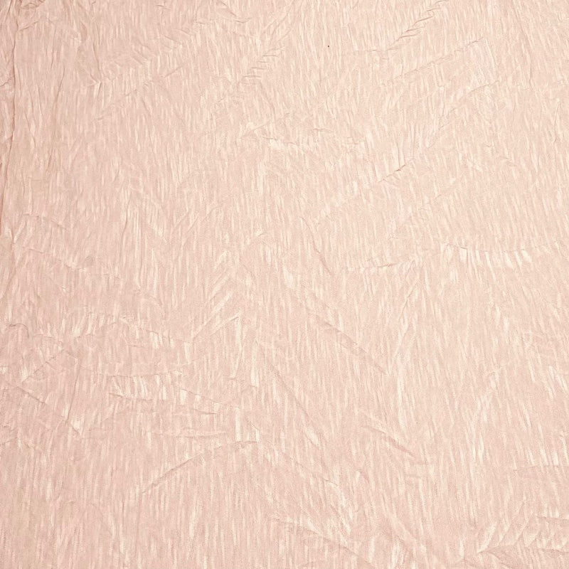 3 Metre Luxurious Soft Crinkle Jersey - 55" Wide (Baby Pink) regular