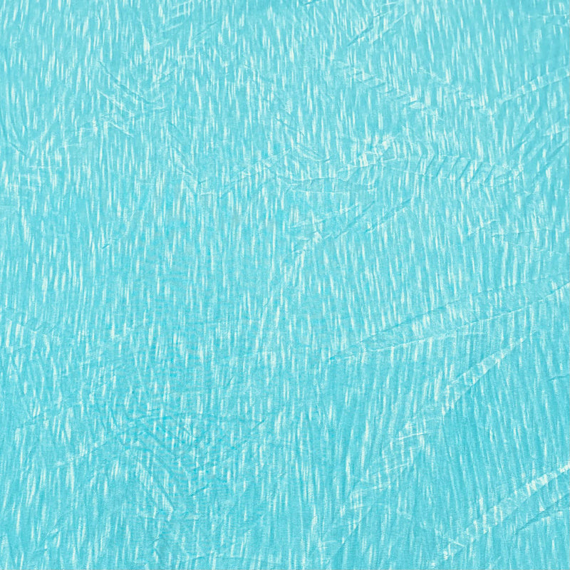 3 Metre Luxurious Soft Crinkle Jersey - 55" Wide (Sky Blue) regular