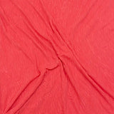 3 Metre Luxurious Soft Crinkle Jersey - 55" Wide (Coral)