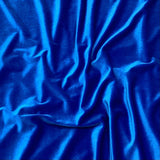 3 Metres Super Smooth Spandex Velvet 60" Wide (Royal)