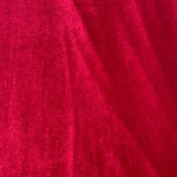 3 Metres Super Smooth Spandex Velvet 60" Wide (Red)