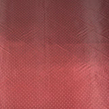 3 Metres Two Tone Jacquard Fabric 55" (Red Dots)