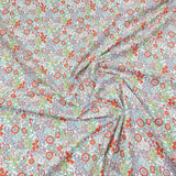 3 Metres Super Soft Printed Poplin Cotton - 63" Wide (Garden)