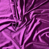 3 Metres Super Soft Spandex Velvet 55" Wide (Purple)