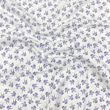 3 Metres Luxury 100% Cotton - 36" Wide - (Snowflakes)