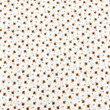 3 Metres Luxury 100% Cotton - 36" Wide - (Latte Love)