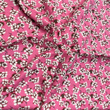 5 Metres Luxury 100% Cotton - 36" Wide - (Dark Pink)