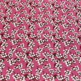 5 Metres Luxury 100% Cotton - 36" Wide - (Dark Pink)