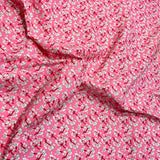 5 Metres Luxury 100% Cotton - 36" Wide - (Pink)