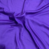 3 Metres Luxury Plain Chiffon- 55" Wide - (Purple)