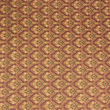 3 Metres Printed Cashmere Effect Crepe Fabric- 45" Wide (Brown)