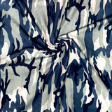 3 Metre Luxurious Printed Soft Jersey - 55" (Army)