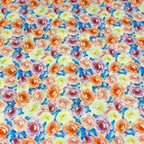 Luxury Dressmaking 100% Digital Printed Cotton Lawn- 55" (Bright Garden)