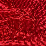 Deluxe Embossed Velvet Fabric 55" Wide – 10 Elegant Colours
