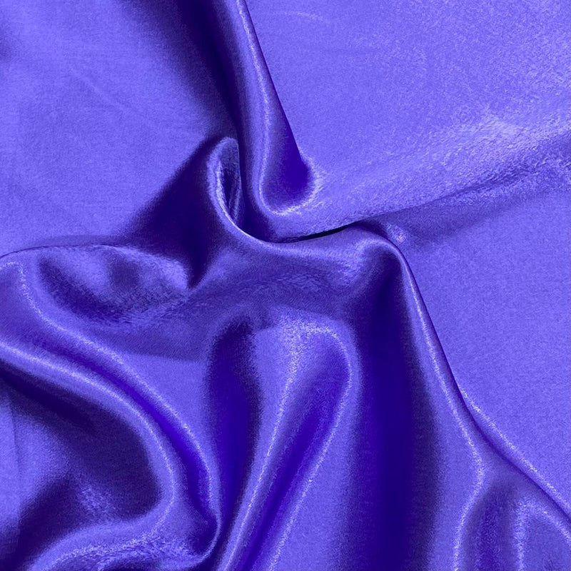 3 Metres Luxury Crepe Back Satin - 60" Wide (Purple) regular