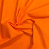 Super Soft Plain Quilting 100% Cotton- 59" Wide (Orange)