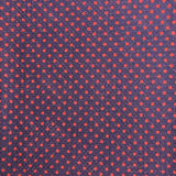 3 Metres Quality Printed Benjamin Knit Jersey - 55" Wide  (Navy & Red)
