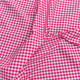 Per Metre Super Soft Polycotton Gingham 45