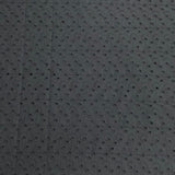 3 Metre Luxurious Broderie Anglaise Cotton - 60" Wide - Black
