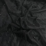 Per Metre Luxurious Beads On Mesh - 55