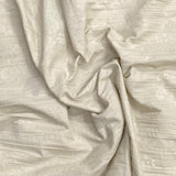 3 Metres Dressmaking Burnout Poly-Cotton - 55" wide (Buttermilk)