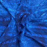 3 Metres Luxury Dressmaking Chiffon- 55" Wide - (Navy)