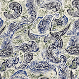 3 Metres, Printed Summer Dressmaking Viscose Fabric - Water