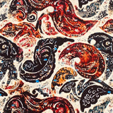 3 Metres, Printed Summer Dressmaking Viscose Fabric - Autumn