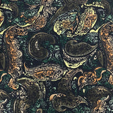 3 Metres, Printed Summer Dressmaking Viscose Fabric - Night