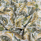 3 Metres, Printed Summer Dressmaking Viscose Fabric - Wash