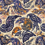 3 Metres, Printed Summer Dressmaking Viscose Fabric - Winter