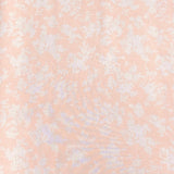 3 Metres, Printed Summer Dressmaking Viscose Fabric - Peach Floral