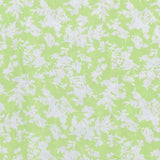 3 Metres, Printed Summer Dressmaking Viscose Fabric - Lime Floral
