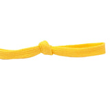 Per Metre Tubular Drawstring Tape - 8mm - Yellow