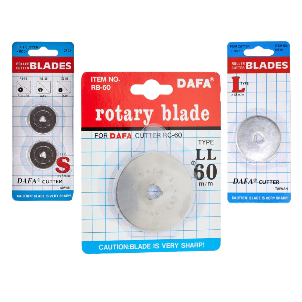 DAFA Replacement Rotary Cutter Blades- 28mm, 45mm Or 60mm