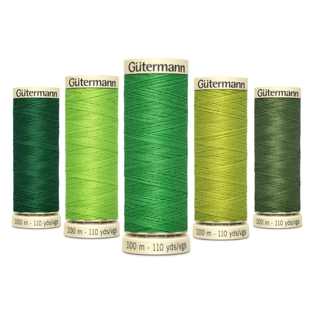 Gütermann Sew All Thread- Jungle Bundle- Pack Of 5