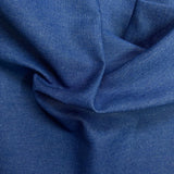 Pound A Metre Luxury 100% Cotton Denim – 58" Wide - (Woody L.Blue)