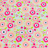 Pound A Metre Per Metre Per Metre Beautiful Digitally Printed 100% Cotton- 45" Wide (Flower Patch)