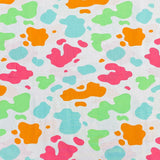 Pound A Metre Per Metre Per Metre Beautiful Digitally Printed 100% Cotton- 45" Wide (Paint Splash)