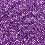 Pound A Metre Per Metre Per Metre Beautiful Digitally Printed 100% Cotton- 45" Wide (Purple Stars)