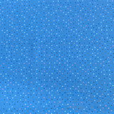 Pound A Metre Per Metre Per Metre Beautiful Digitally Printed 100% Cotton- 45" Wide (Sky Polka)