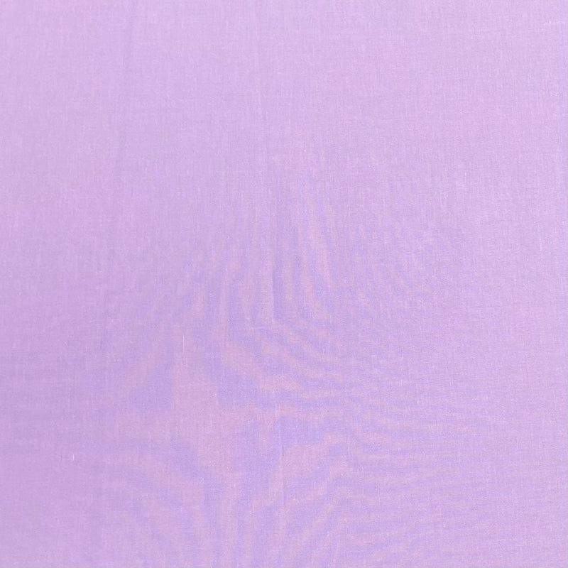 Pound A Metre Per Metre Luxury 100% Pure Cotton Fabric – 63" Wide- (Lilac)