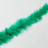 Per Metre Feather Trim - Green