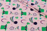 3FOR10 St. Patrick's Day Themed Brushed Jersey 60” Wide