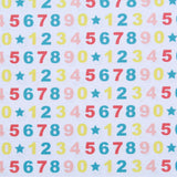 Numbers & Letters Quilting Cotton, Teddy Bear Picnic Collection