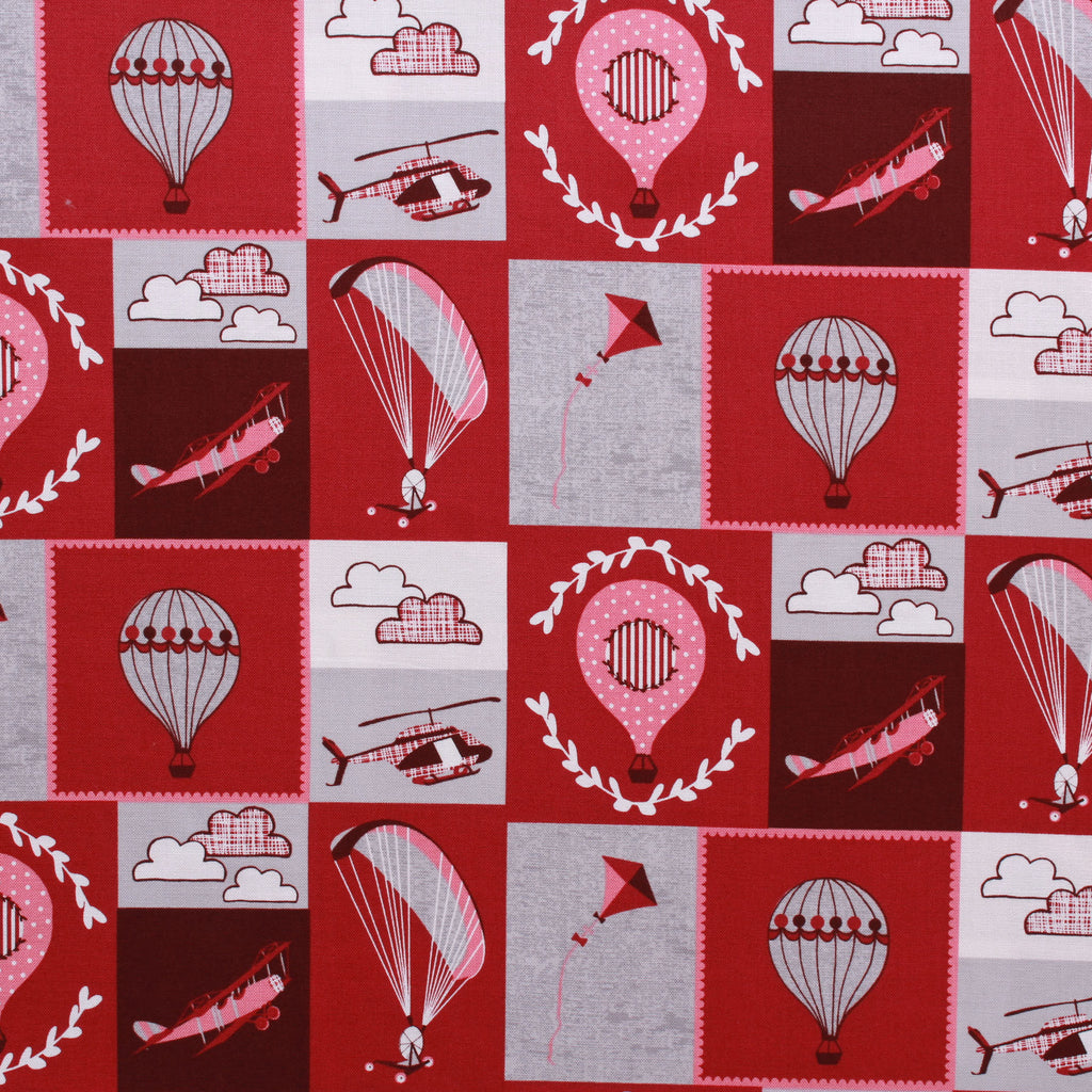 Aviation Quilting Cotton, Head In The Clouds Collection