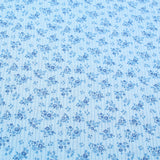 JOANN Ditsy Stripe-Blue Cotton Poplin 